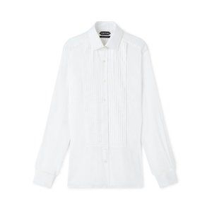 Mens Tuxedo Dress Shirt White